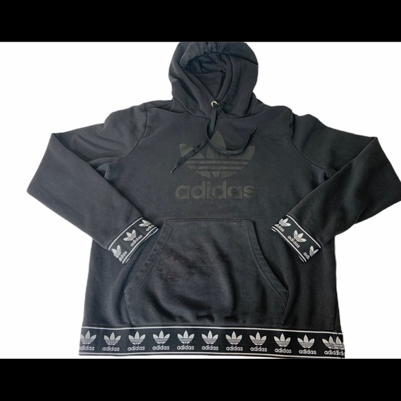 adidas print hoodie